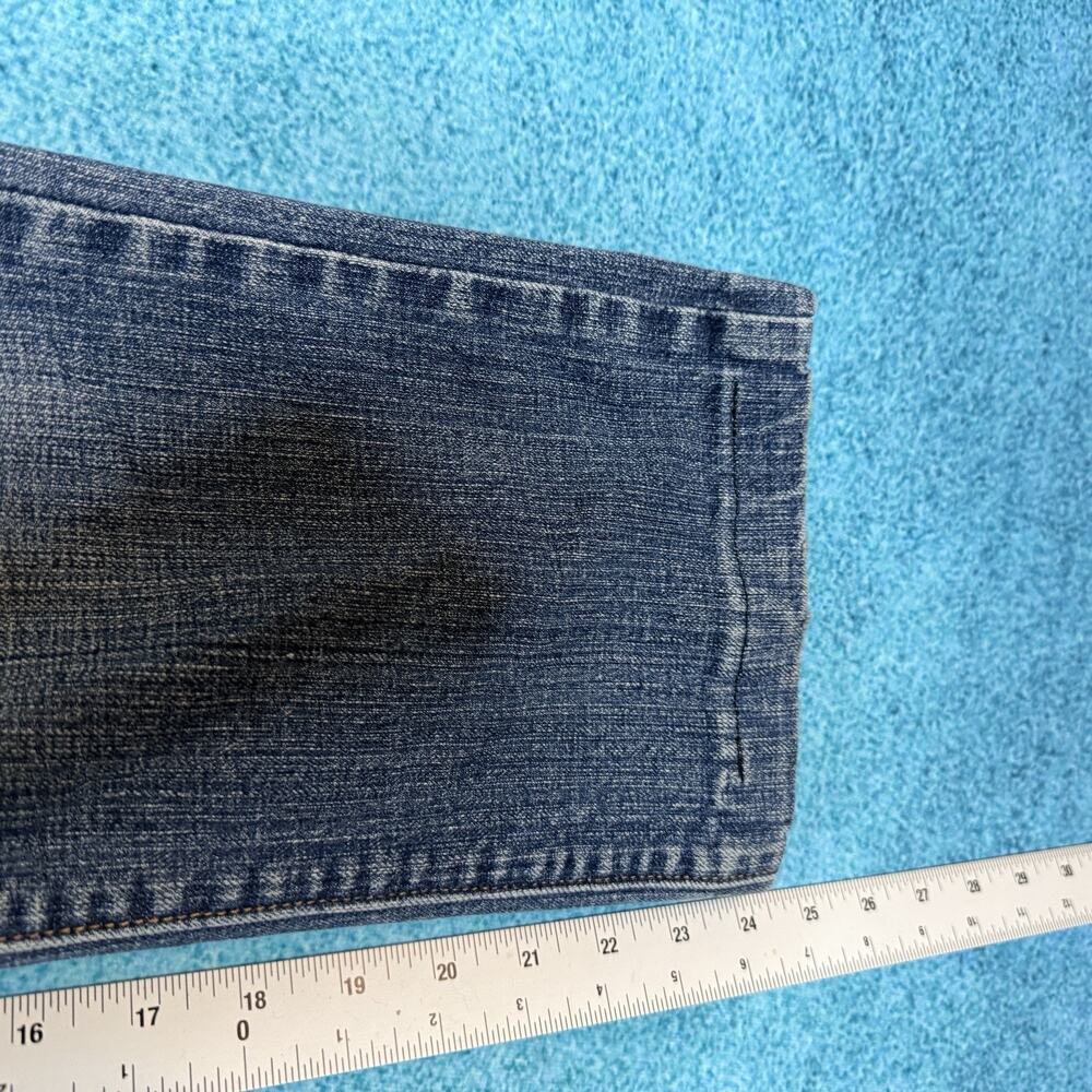 Levi’s 505 Women’s Jeans Size 6M 30x24 Mid Rise Straight Leg Hemmed Blue - Picture 5 of 16